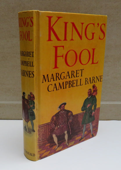 King's Fool By Margaret Campbell Barnes 1959 book image 2