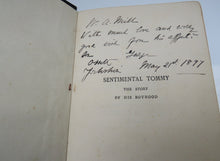 Load image into Gallery viewer, Sentimental Tommy The Story Of His Boyhood By J.M. Barrie 1896
