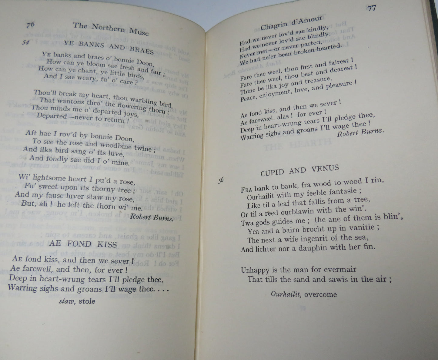 The Northern Muse An Anthology Of Scots Vernacular Poetry Arranged By John Buchan 1947