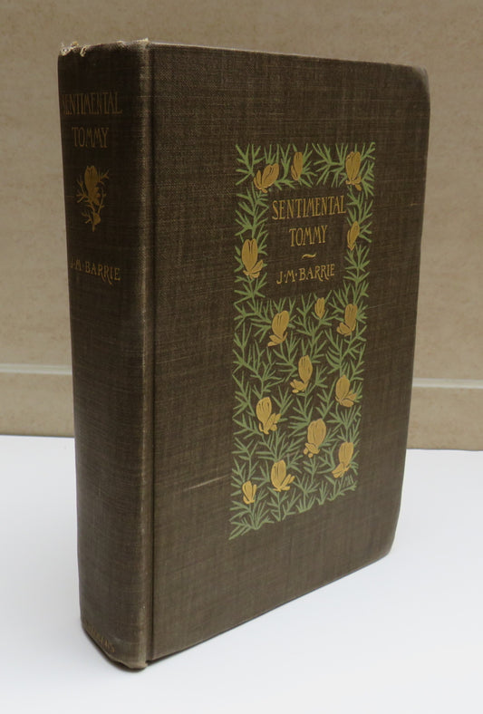 Sentimental Tommy The Story Of His Boyhood By J.M. Barrie 1896, Antique Book