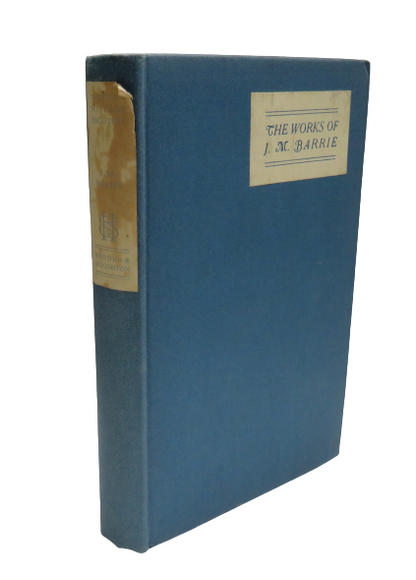 The Works Of J.M.Barrie My Lady Nicotine 1928 book front cover