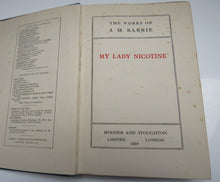 Load image into Gallery viewer, The Works Of J.M.Barrie My Lady Nicotine 1928
