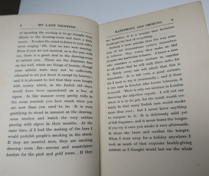 The Works Of J.M.Barrie My Lady Nicotine 1928 book image 5
