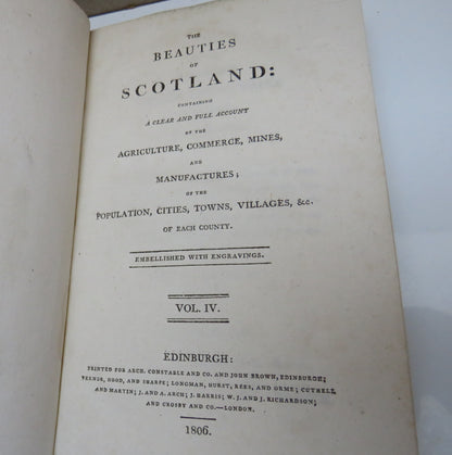 The Beauties Of Scotland Volume IV 1806 book image 7