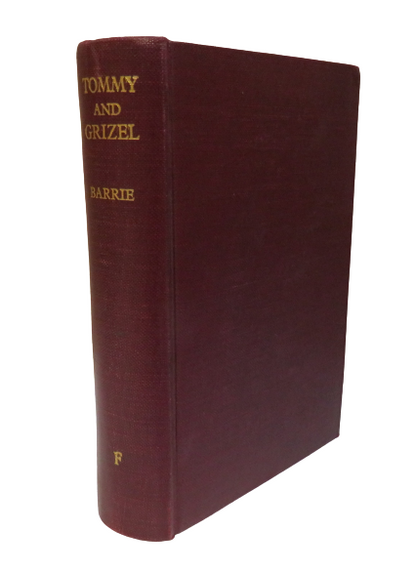 Tommy and Grizel By J.M. Barrie 1909 book front cover