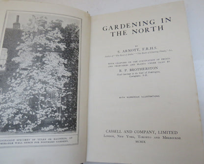 Gardening In The North By S. Arnott 1909 book image 4