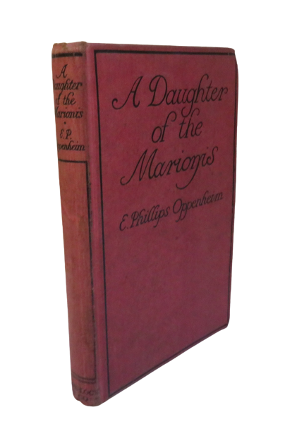 A Daughter Of The Marionis By E. Phillips Oppenheim book front cover