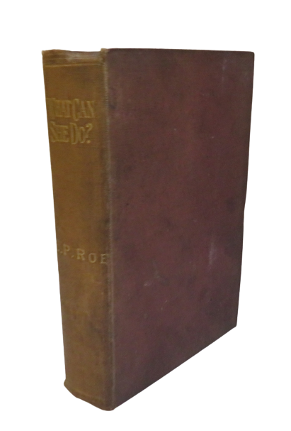 What Can She Do? A Story By The Rev. E.P Roe book front cover