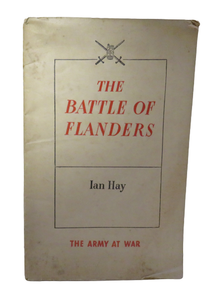 The Battle Of Flanders 1940 By Ian Hay book front cover