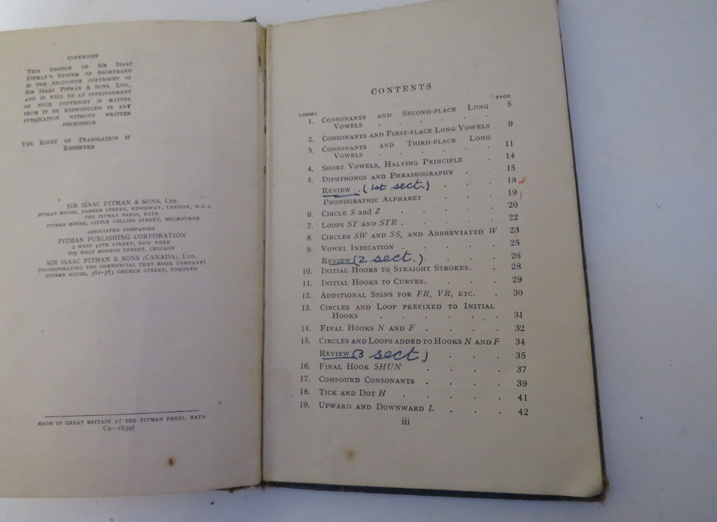 Pitman's Shorthand Commercial Course A Series Of Lessons In Sir Isaac Pitman's System of Shorthand New Era Edition