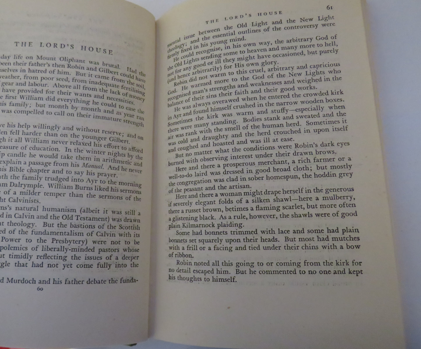 The Wind That Shakes The Barley by James Barke, A Novel of the Life & Loves of Robert Burns, Antique Book