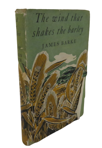 The Wind That Shakes The Barley by James Barke, A Novel of the Life & Loves of Robert Burns, Old Boo book front cover
