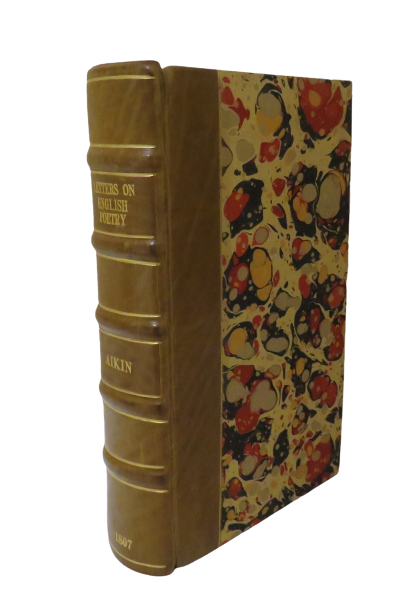 Letters To A Young Lady On A Course Of English Poetry By J.Aikin 1807 book front cover