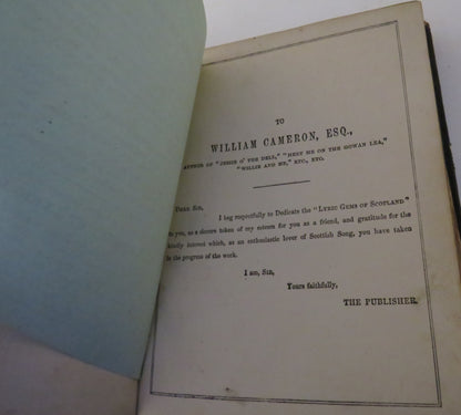 The Lyric Gems Of Scotland A Collection Of Scottish Songs 1st & 2nd Series book image 6