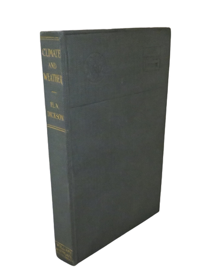 Climate And Weather By H.N Dickson book front cover