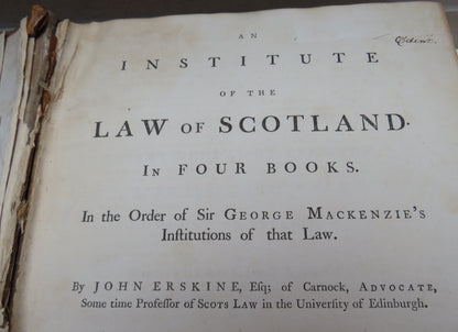 An Institute Of The Law Of Scotland In Four Books / In Two Volumes / Volume One book image 5