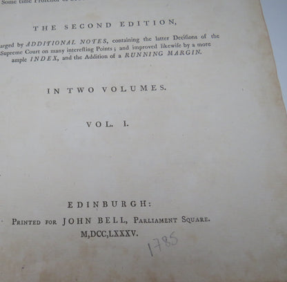 An Institute Of The Law Of Scotland In Four Books / In Two Volumes / Volume One book image 6