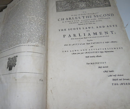 The Laws And Acts Of Parliament Made By Kings & Queens Of Scotland 1681 book image 8