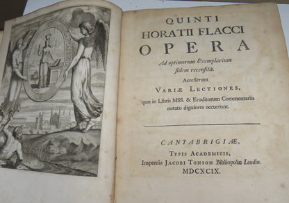 Quinti Horatii Flacci Opera Ad Optimorum Exemplarium Fidem Recensita 1699 book image 5