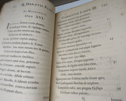 Quinti Horatii Flacci Opera Ad Optimorum Exemplarium Fidem Recensita 1699 book image 7