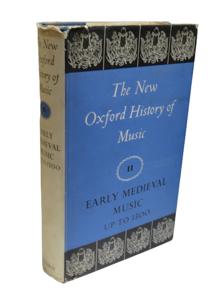 The New Oxford History Of Music Volume II Early Medieval Music Up Until 1300 book front cover