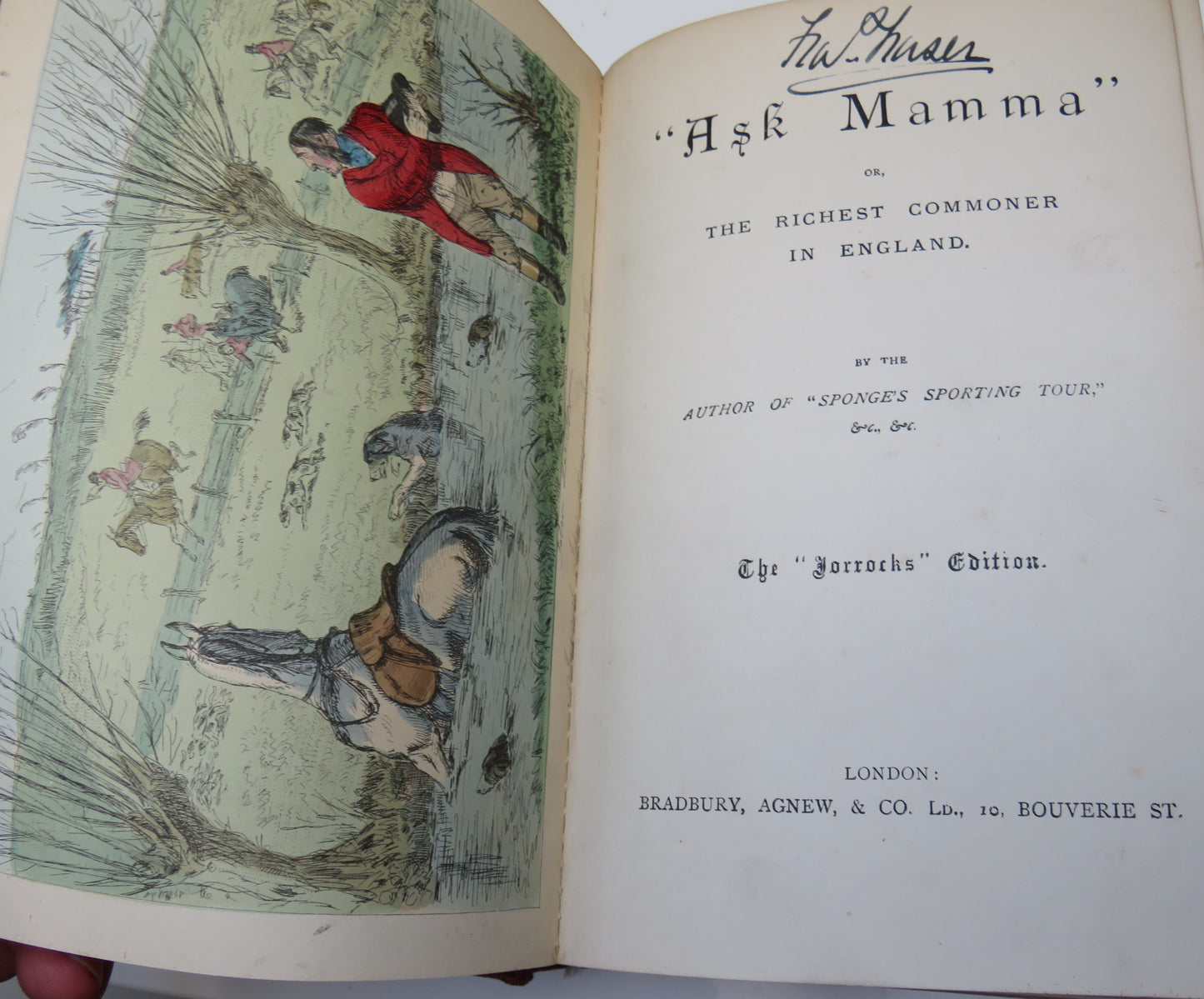 Ask Mamma Or Richest Commoner In England By The Author Of Sponges Sporting Tour