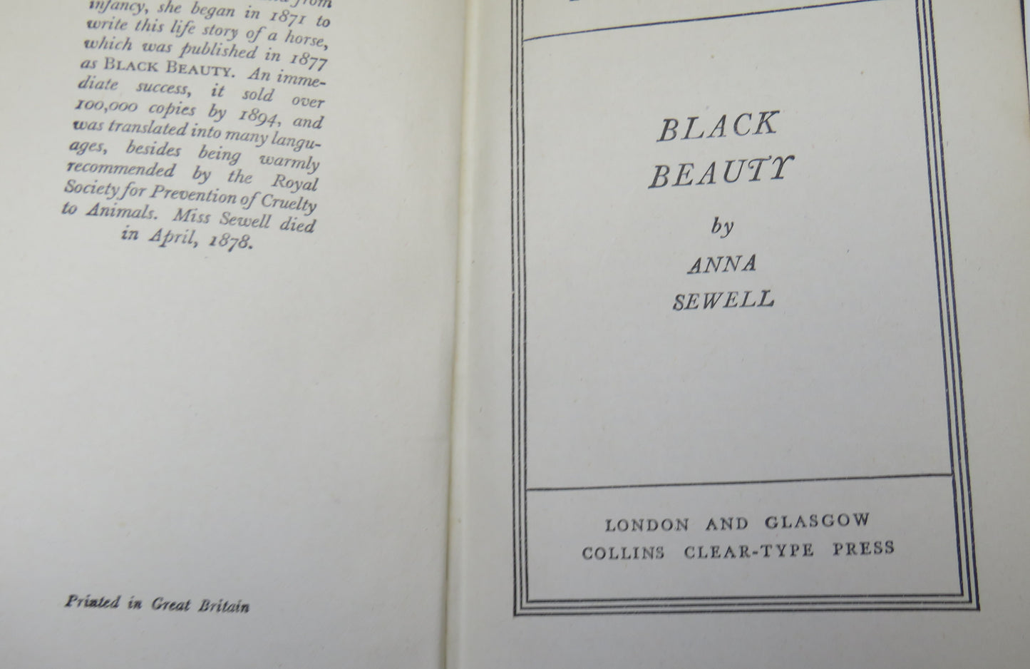 Black Beauty By Anna Sewell