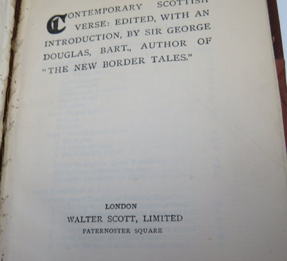 The Caterbury Poets 4 Books - Robert Burns, Scottish Verse, Scott's Poetical book image 5
