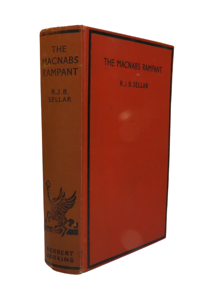 The Macnabs Rampant By R.J.B Sellar 1937 book front cover