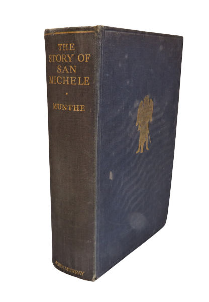 The Story Of San Michele By Axel Munthe 1935 book front cover