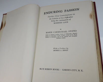 Enduring Passion Further New Contributions To The Solution Of Sex Difficulties book image 4