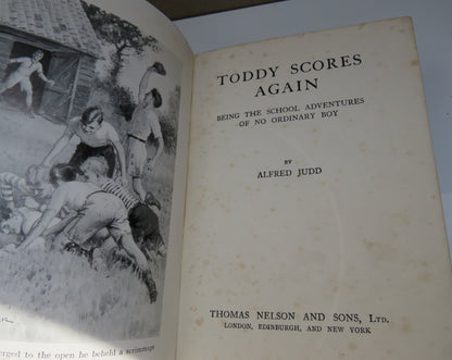 Toddy Scores Again Being The School Adventures Of No Ordinary Boy By Alfred Jubb book image 5