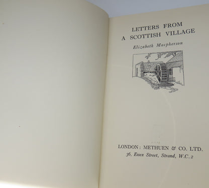 Letters From A Scottish Village By Elizabeth Macpherson book image 4