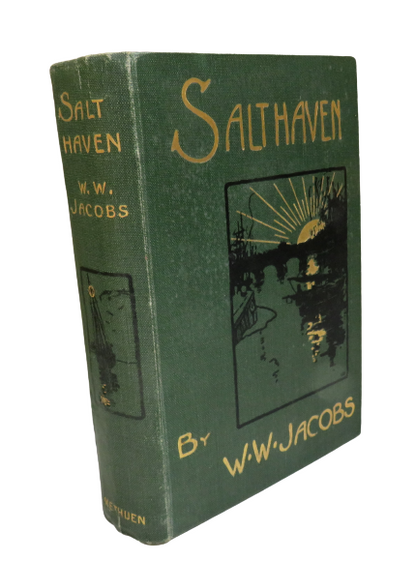 Salthaven By W.W. Jacobs 1908 First Edition book front cover