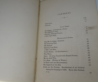 Poems Local, Lyric, and Miscellaneous  By James S. M'Culloch 1885 book image 5