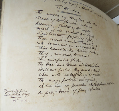 Twenty Sporting Designs With Selections From The Poets By George A.Fothergill Author Signed book image 11