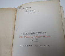 Load image into Gallery viewer, Dombey And Son By Charles Dickens  1900
