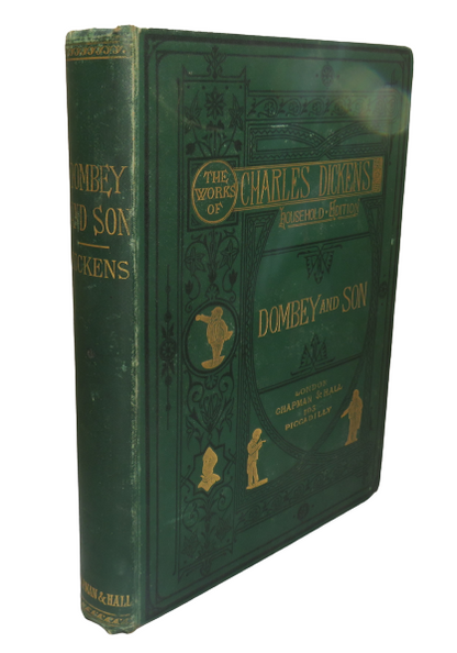 Dombey And Son By Charles Dickens 62 Illustrations book front cover