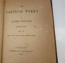 Load image into Gallery viewer, The Poetical Works Of Alfred Tennyson Volume VI 1870
