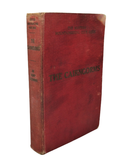 The Scottish Mountaineering Club Guide The Cairngorms By Sir Henry Alexander 1938 book front cover