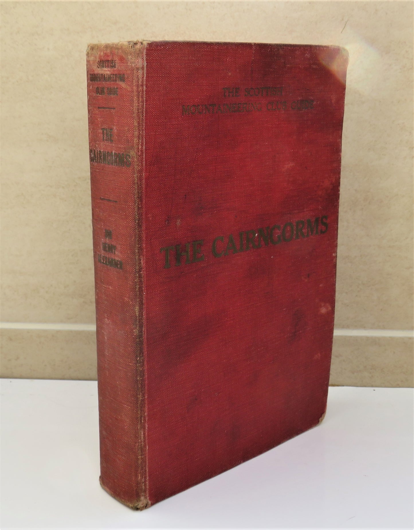 The Scottish Mountaineering Club Guide The Cairngorms By Sir Henry Alexander 1938