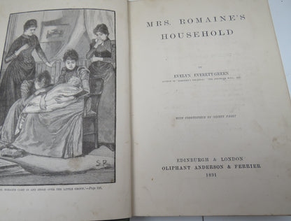 Mrs Romaine's Household By Evelyn Everett-Green 1891 book image 3