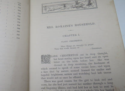 Mrs Romaine's Household By Evelyn Everett-Green 1891 book image 4
